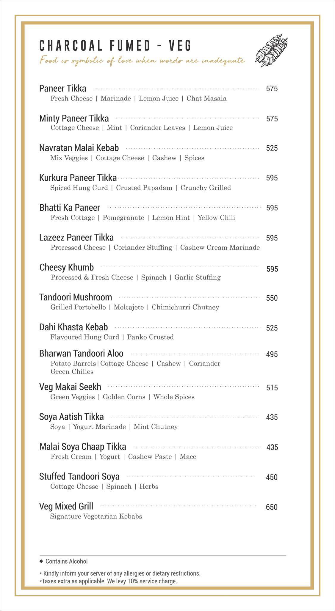 Moti Mahal Delux - Greater Kailash 2 menu