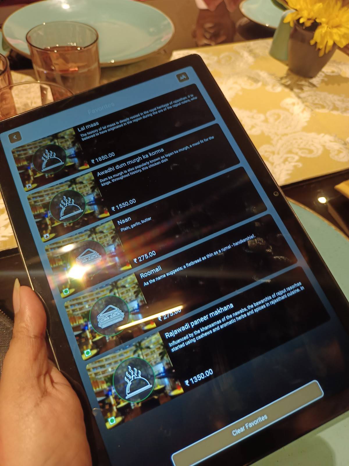 Namak - Indian Specialty Restaurant menu
