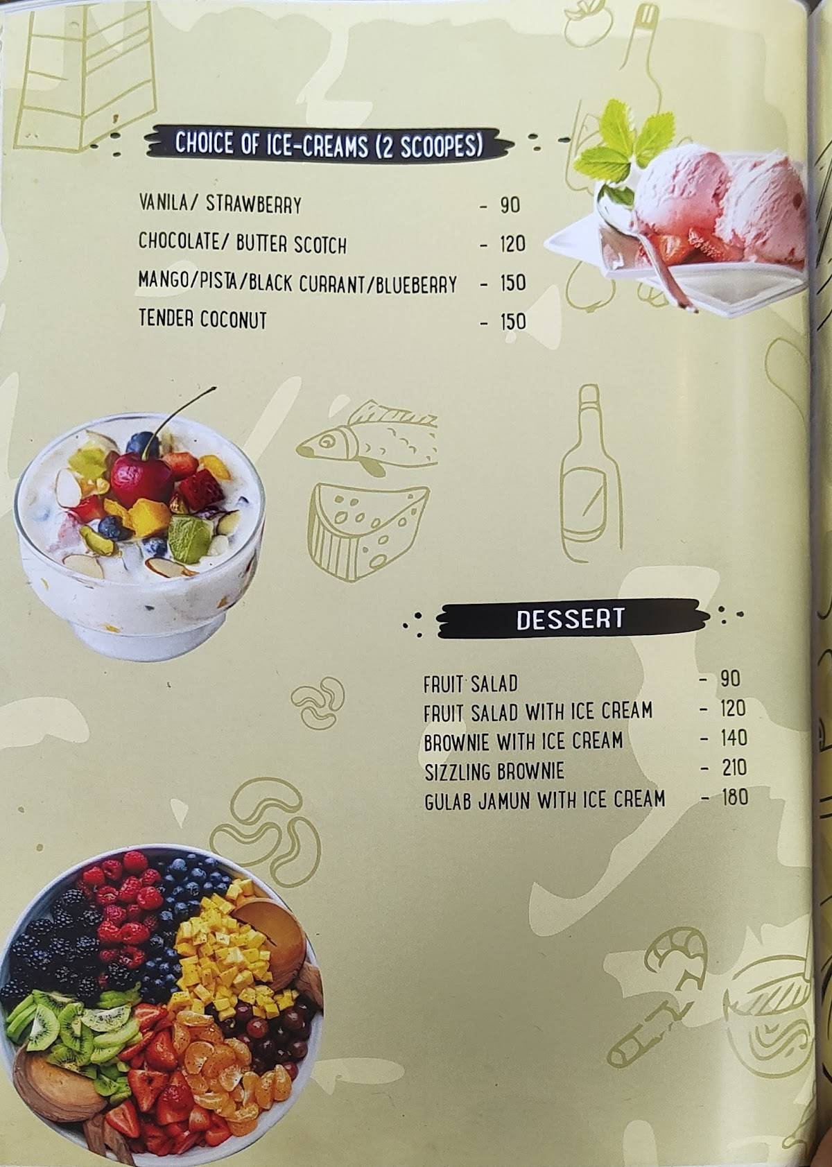 Nusrat Restaurant menu