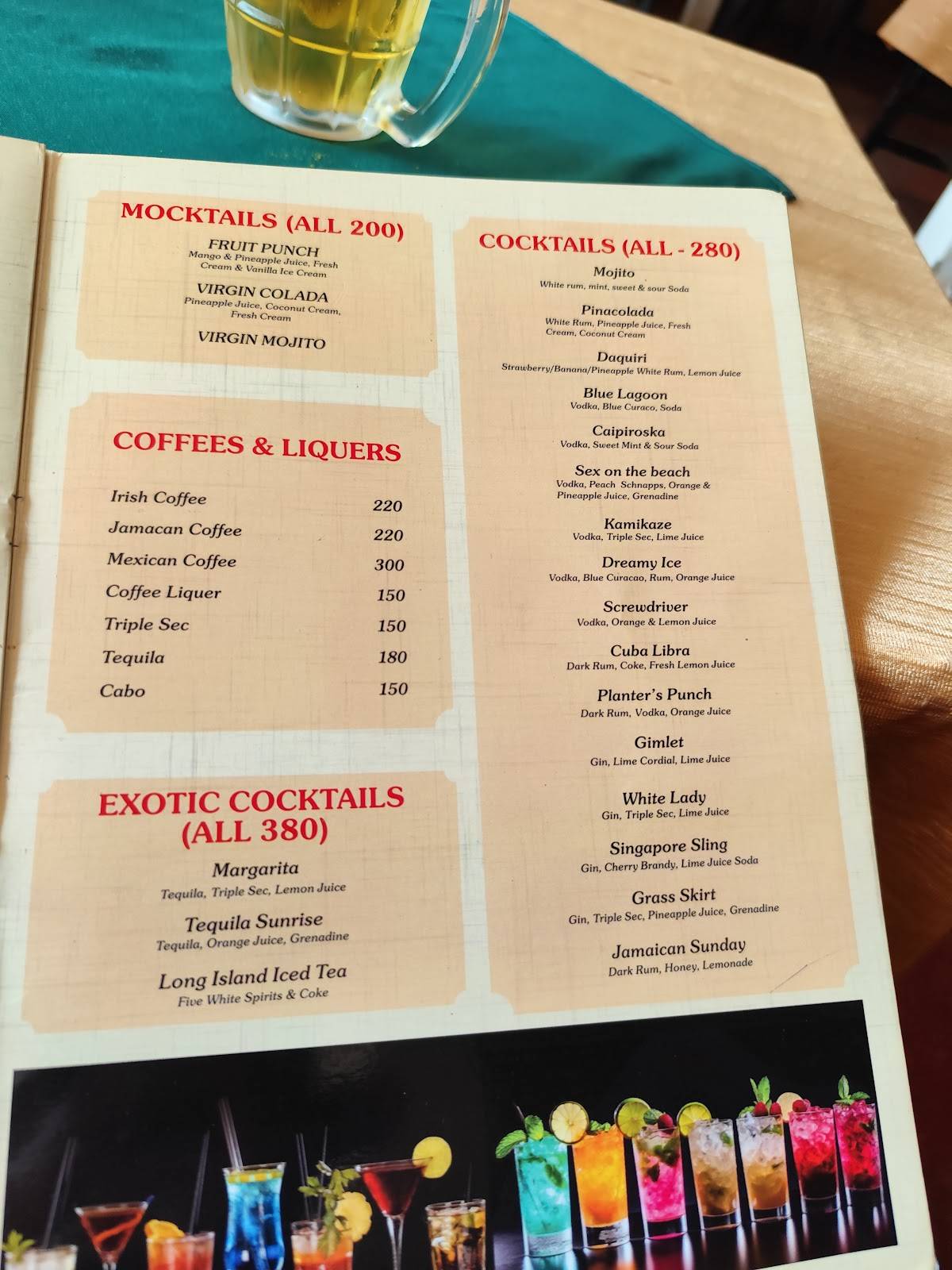 Once Upon A Time menu