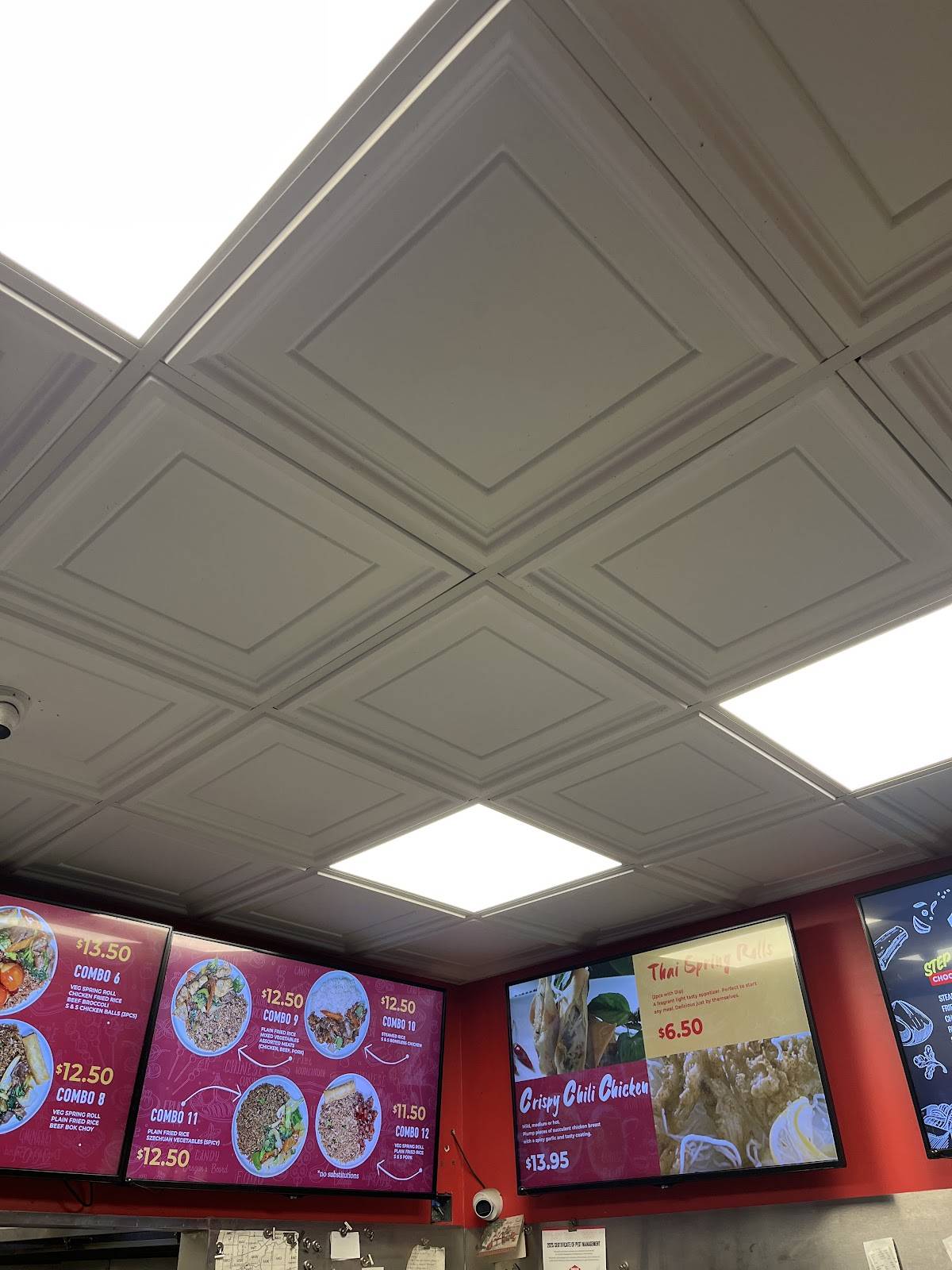 Menu de Peking Express since 1984