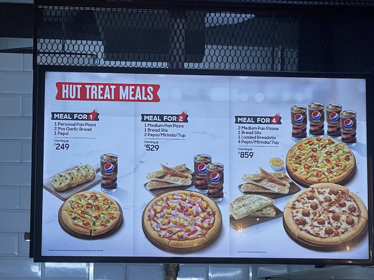 Pizza Hut Trilium Mall, Nagpur menu