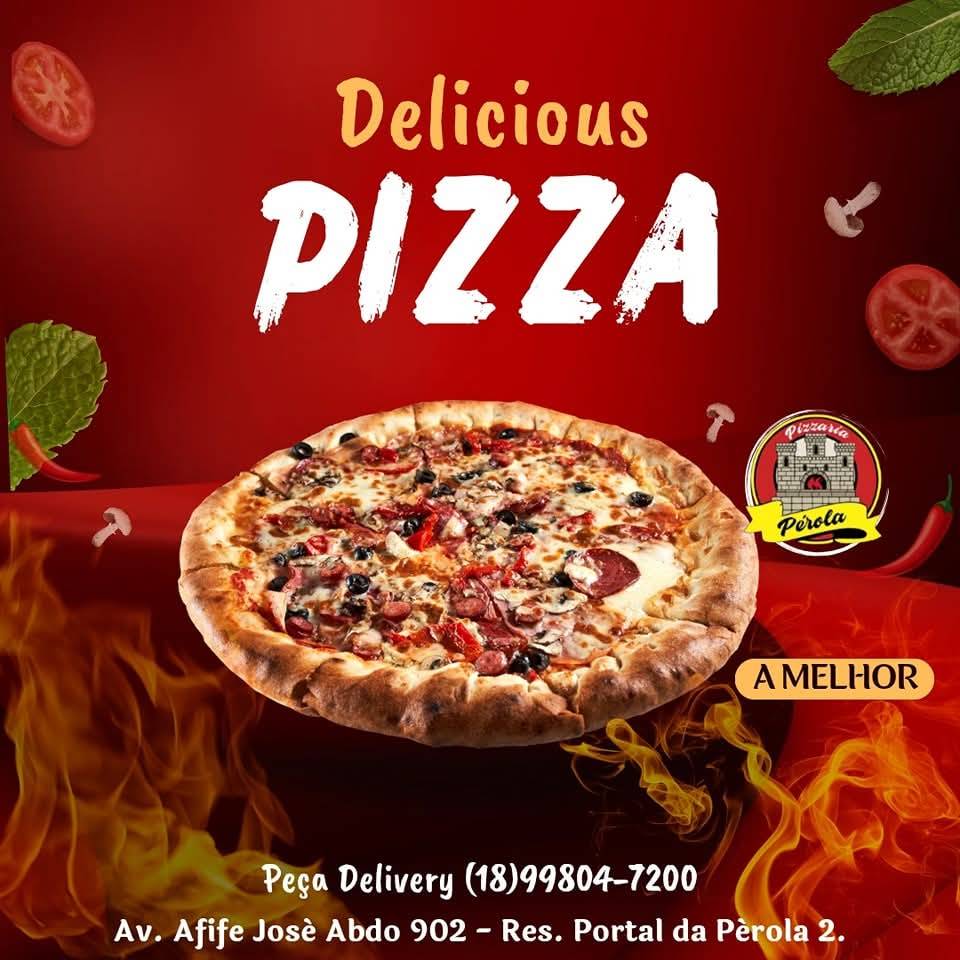Pizzaria perola cardápio