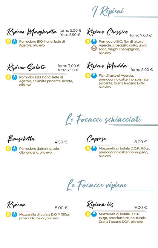 Menu di Erreclub di Antonio Ragno 