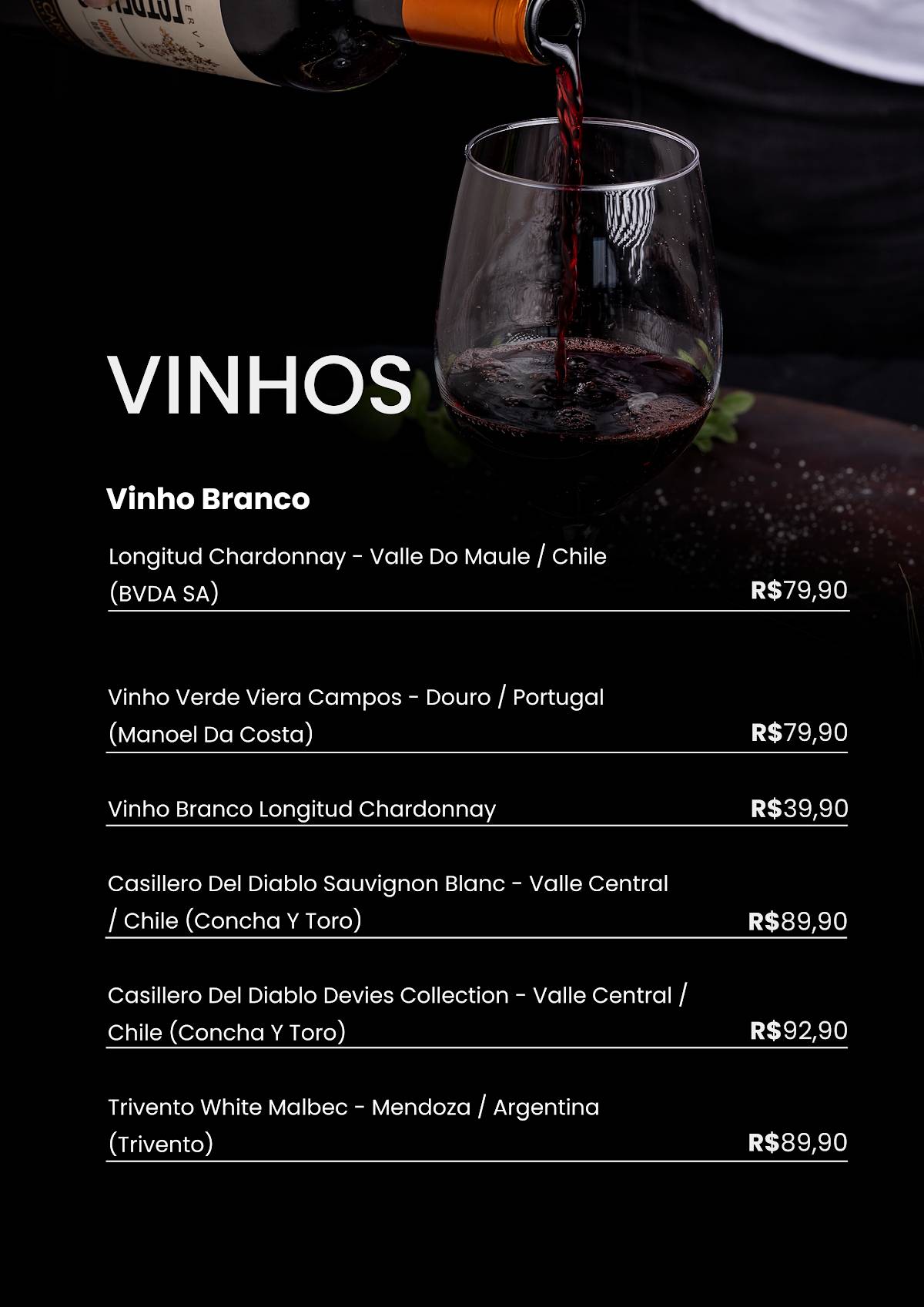 Restaurante e Churrascaria Tesser cardápio