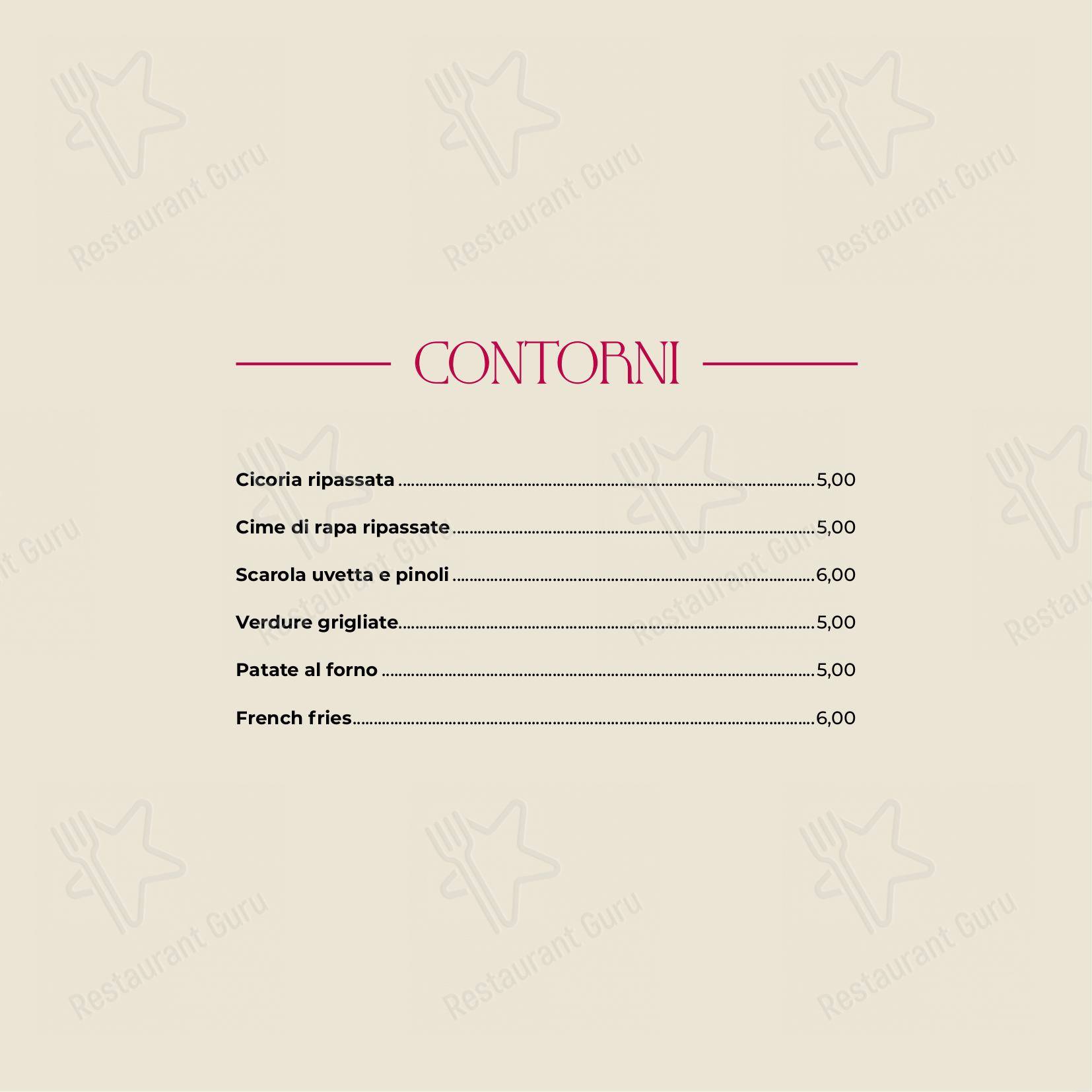 Menu bar per Ristorante Carnosa Roma Prati ristorante con griglia