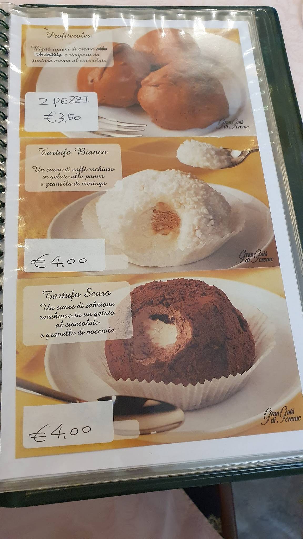 Menu di Ristorante Kuo-Ji 