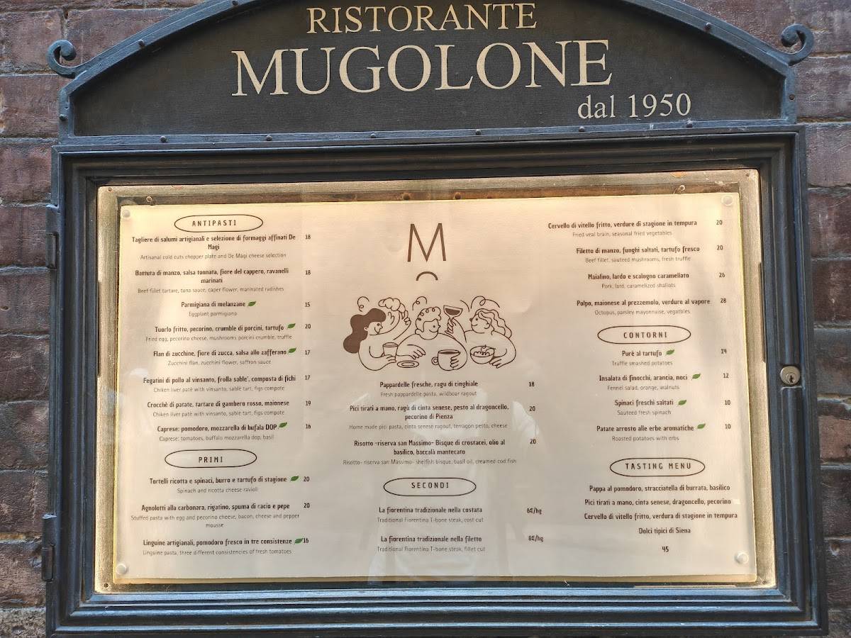 Menu di Ristorante Mugolone 