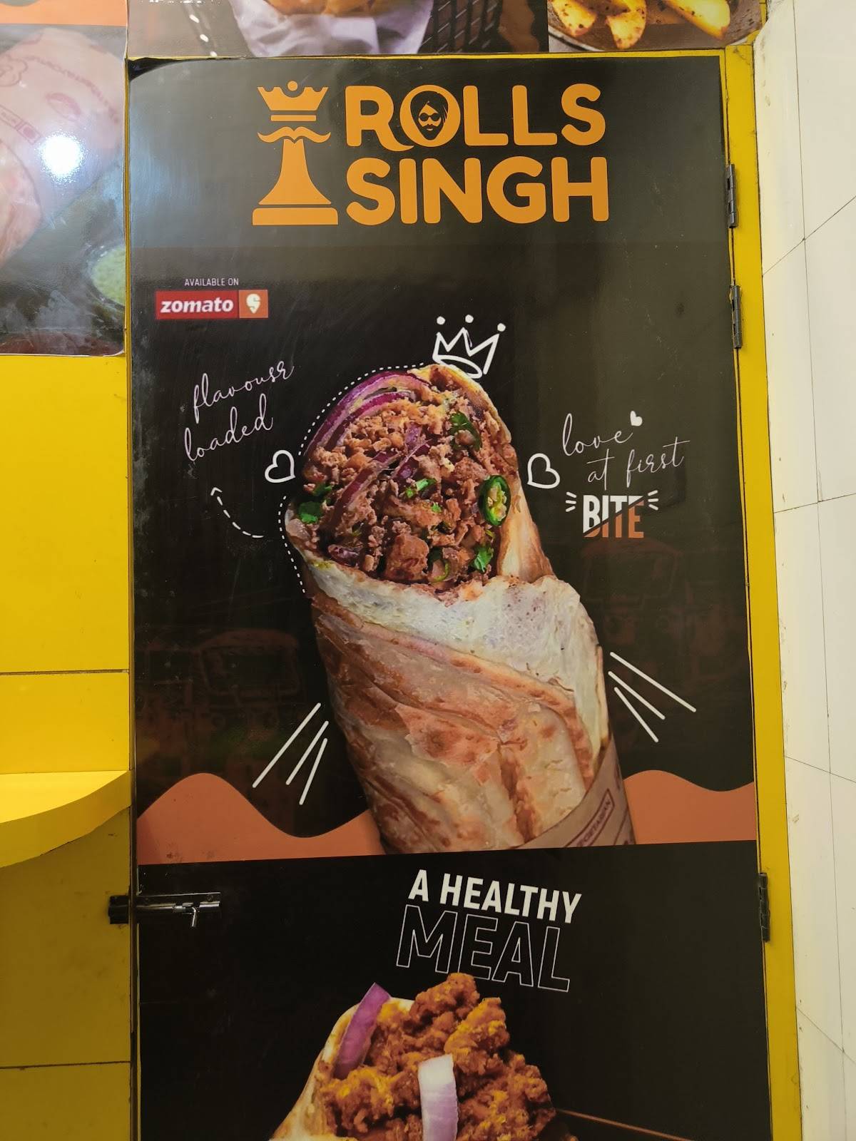 Rolls King sec 53 menu