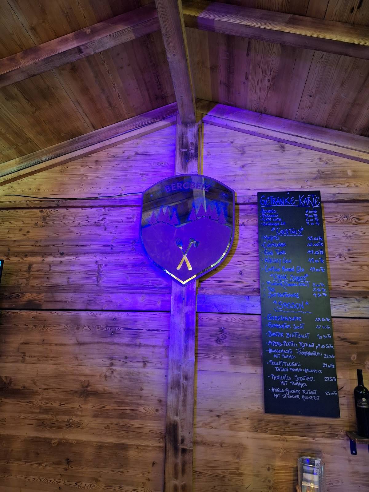 Menu di Restaurant Rütihof, Gränichen 
