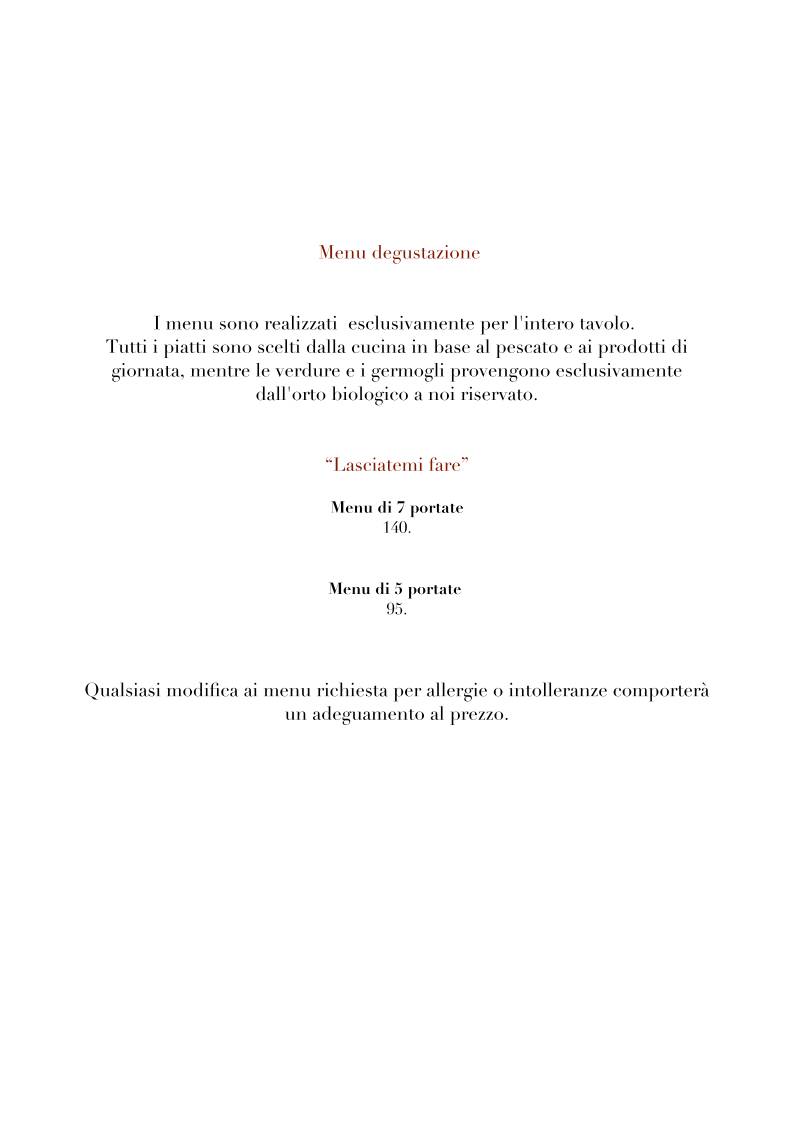 Menu di Sarri 