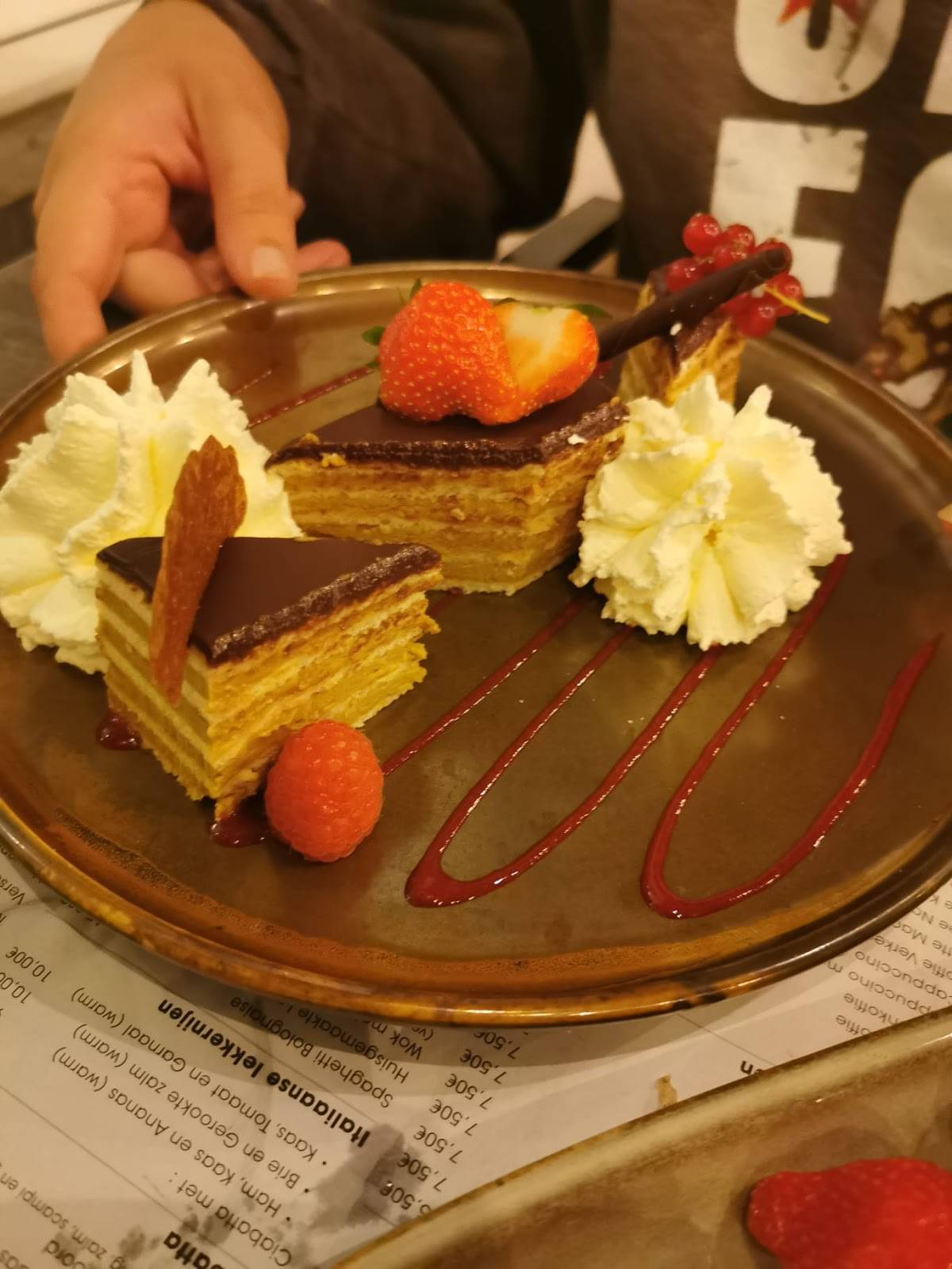 Menu de Restaurant Scheldeoord