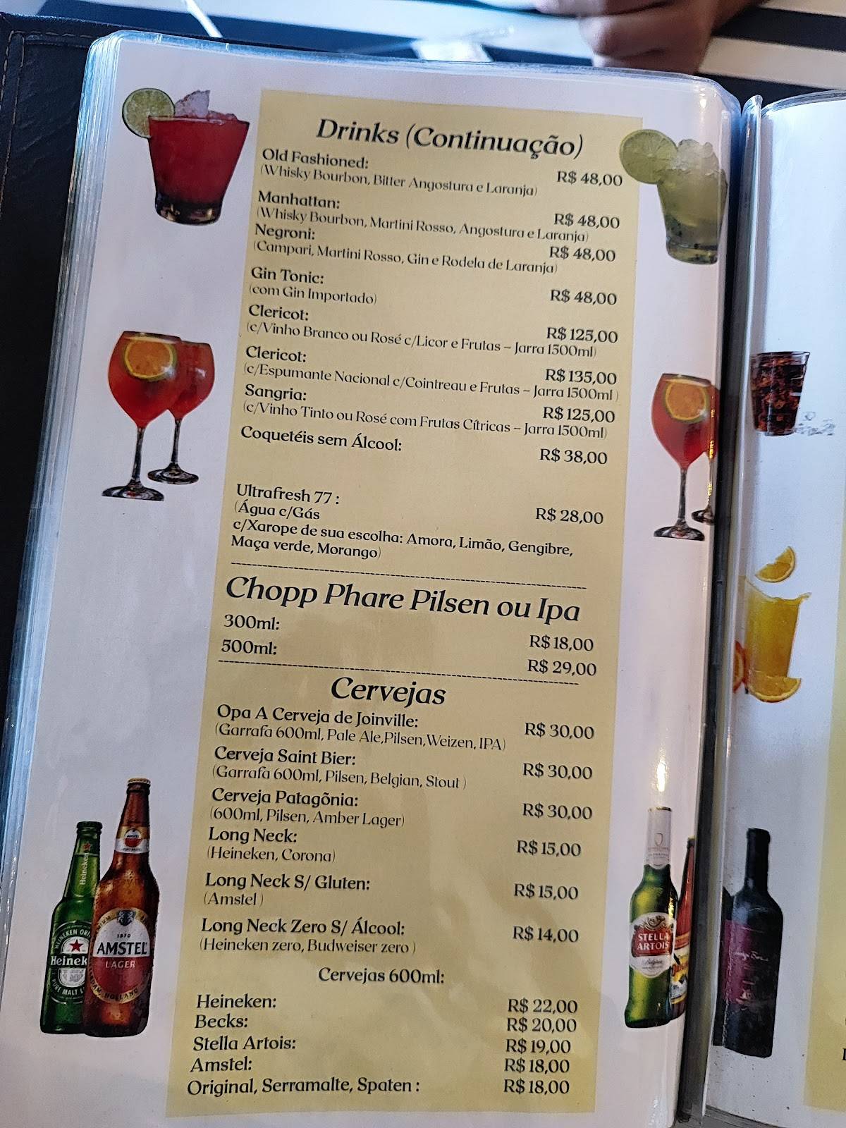 Setentaesete Restaurante cardápio