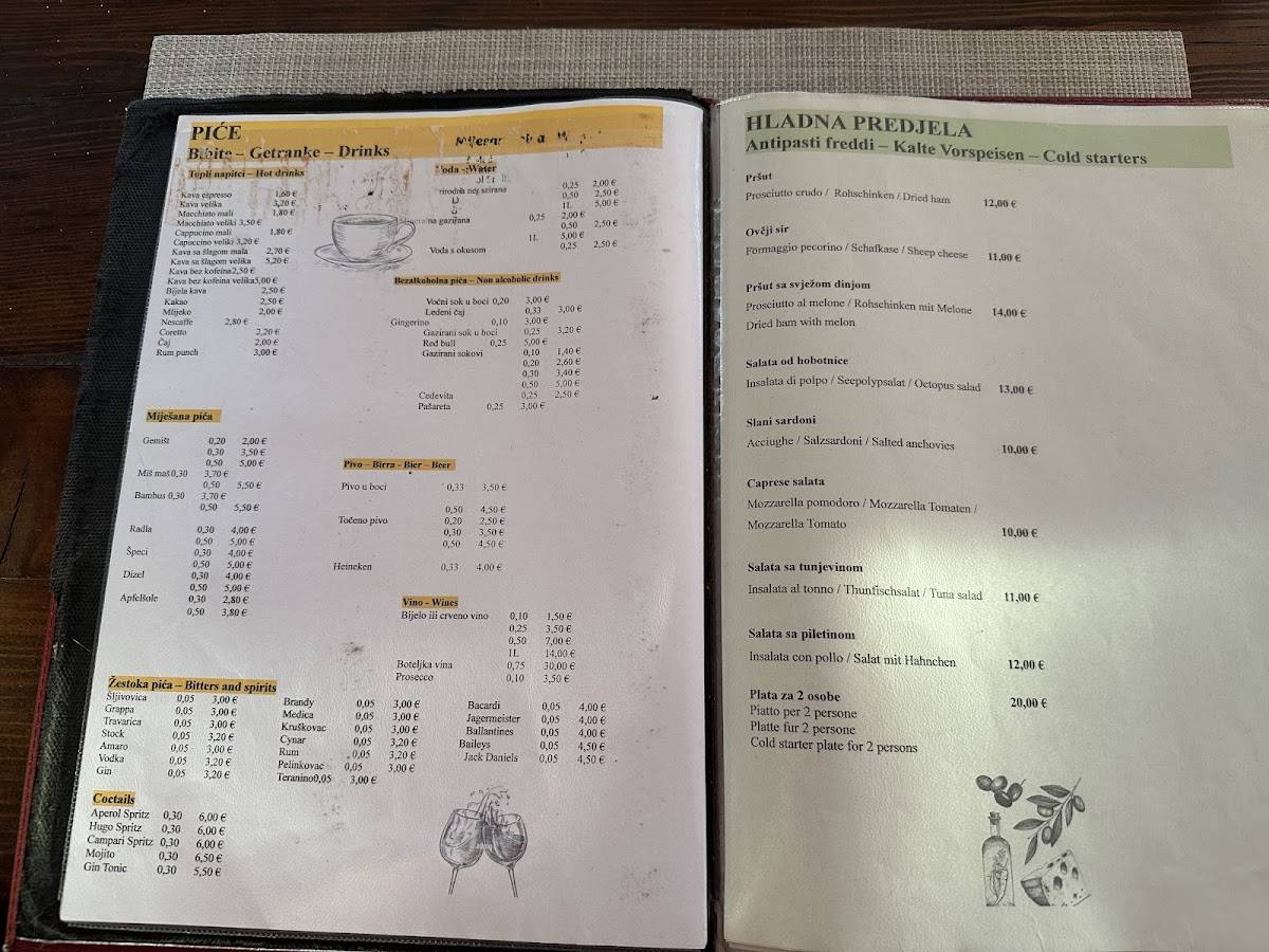 Menu di Snack Porton 