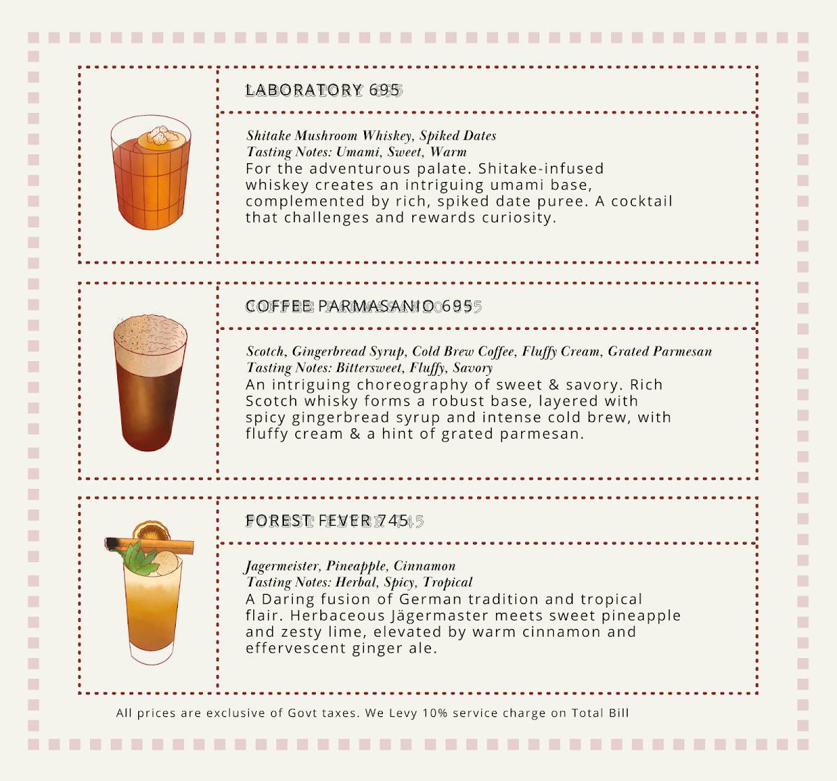 Sorbo menu
