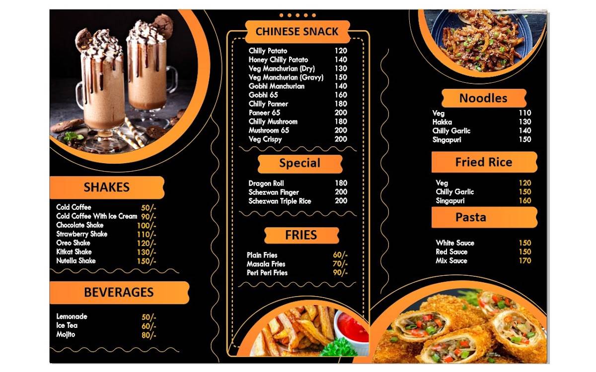 Swad Adda menu
