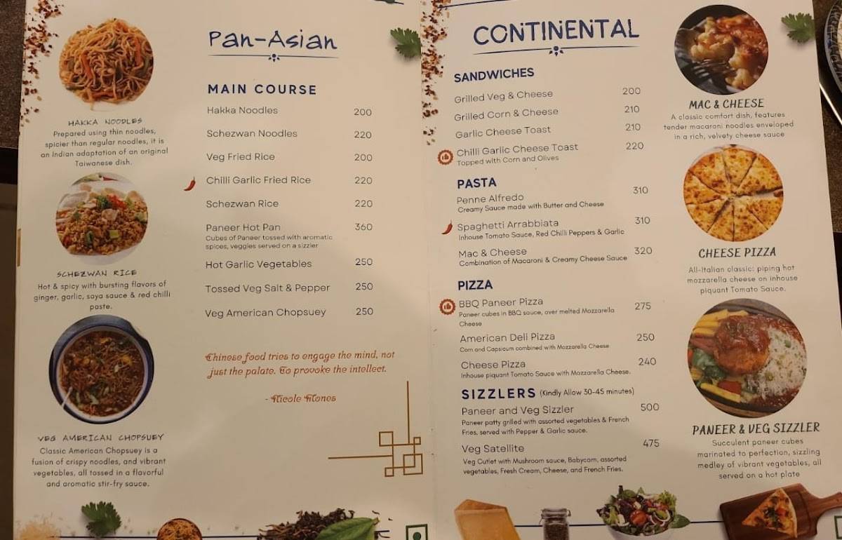 Swadisht Veg Restaurant menu