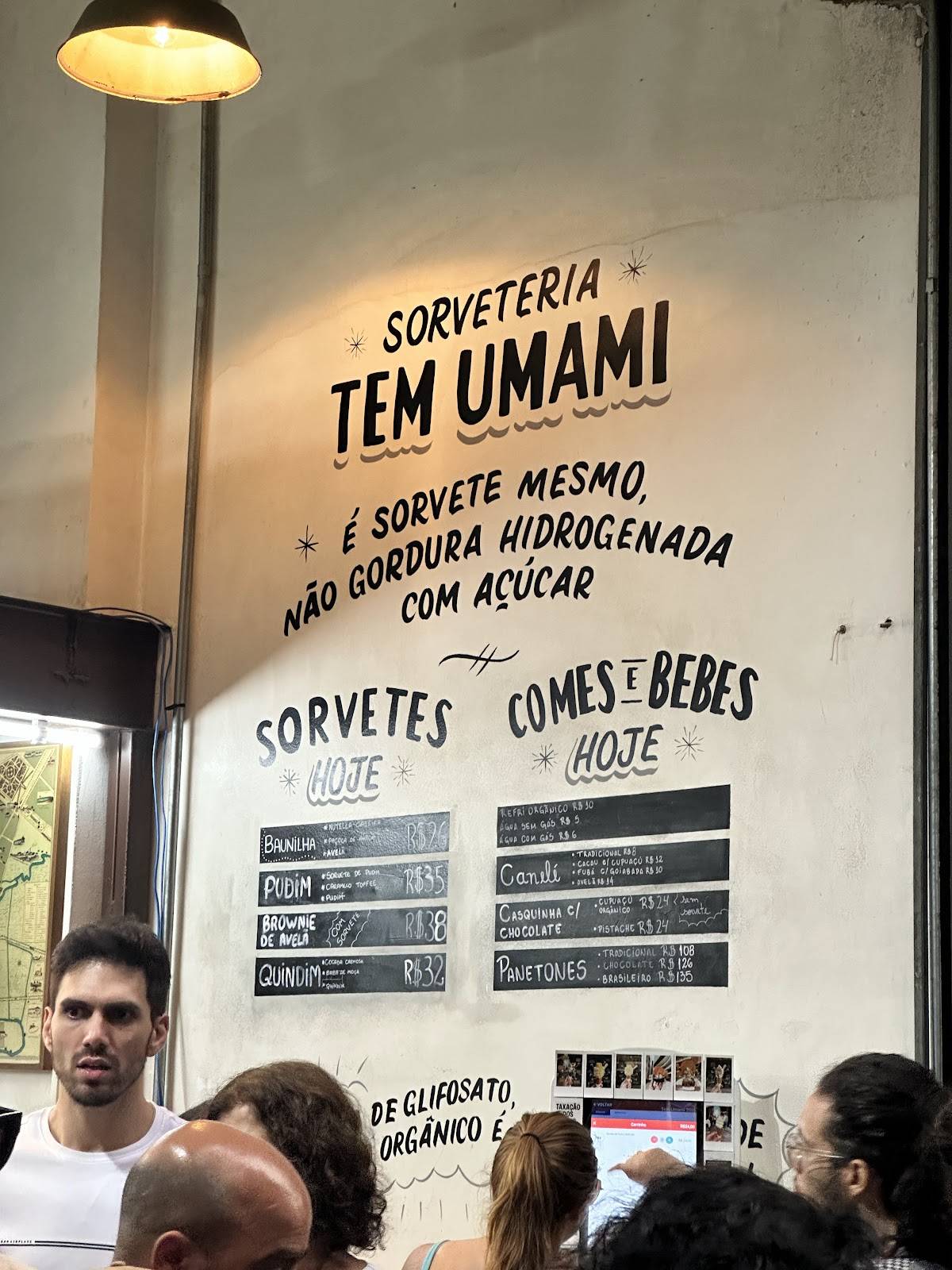 Tem Umami cardápio
