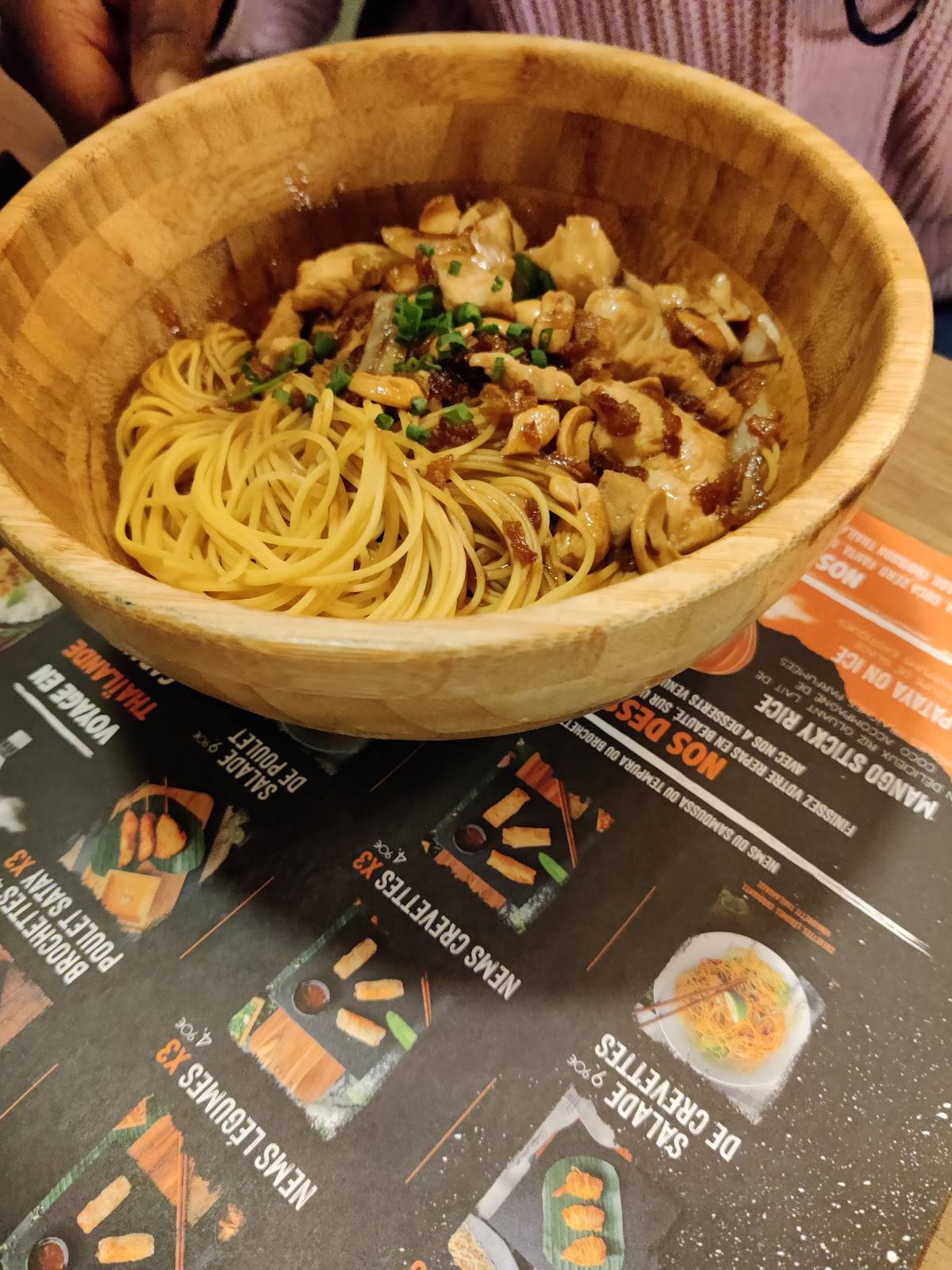 Menu de Thaï Land Square V2