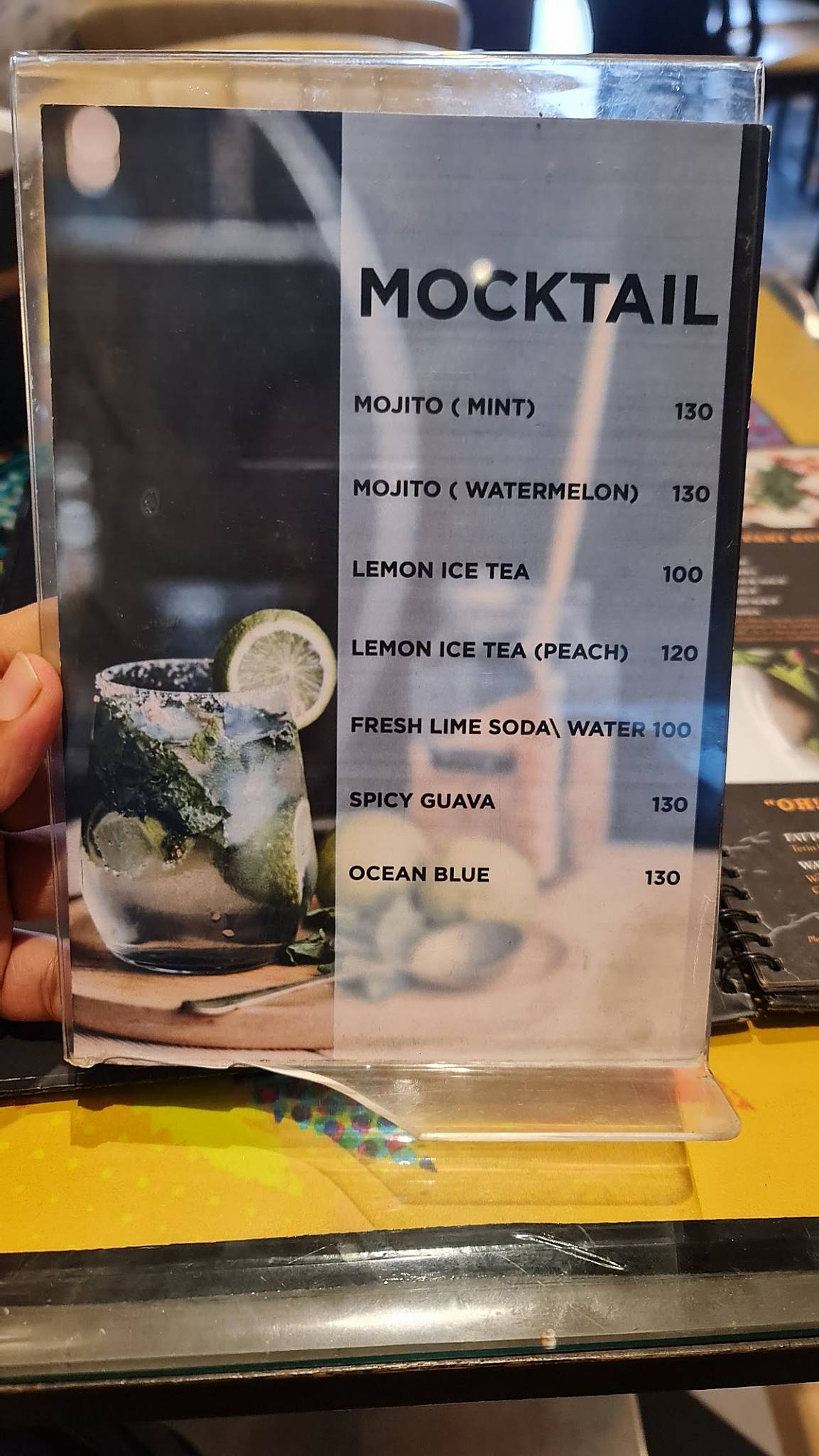 The Goosebumpz Restaurant menu