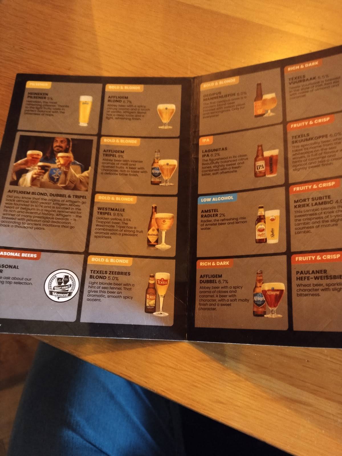 Menu de Thirty5