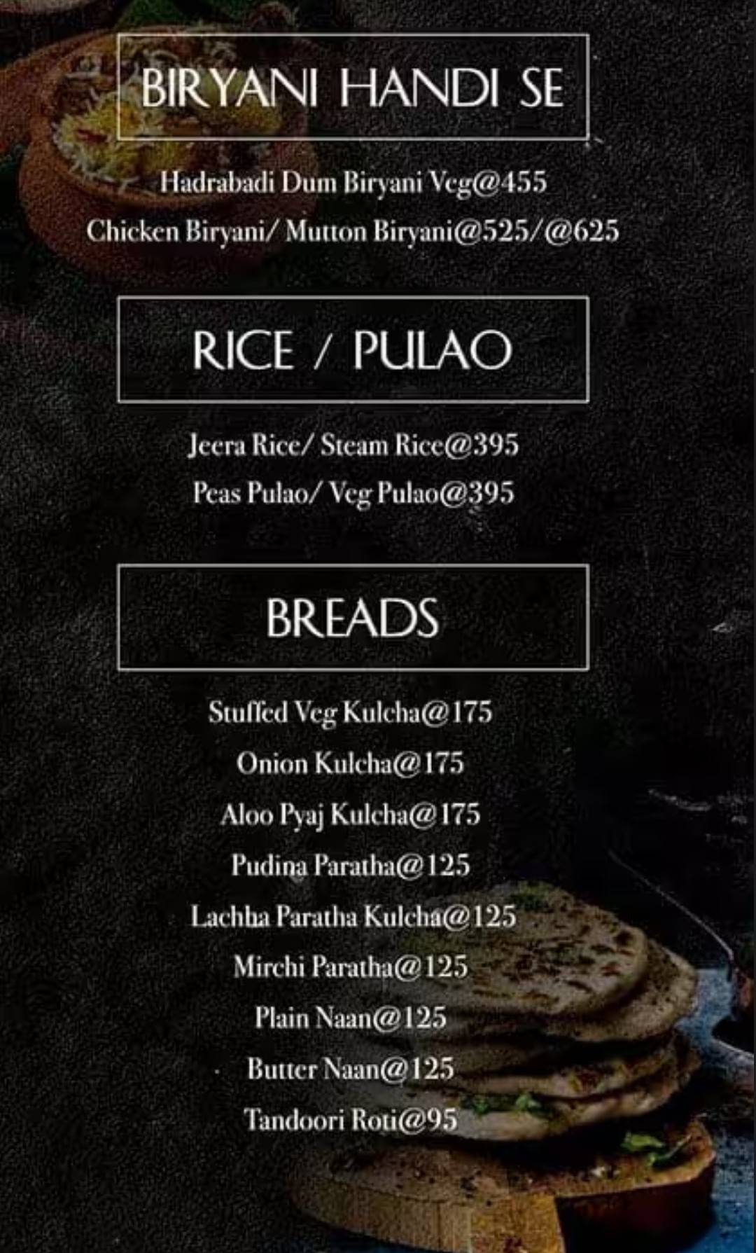 Tonique Bistro & Bar menu