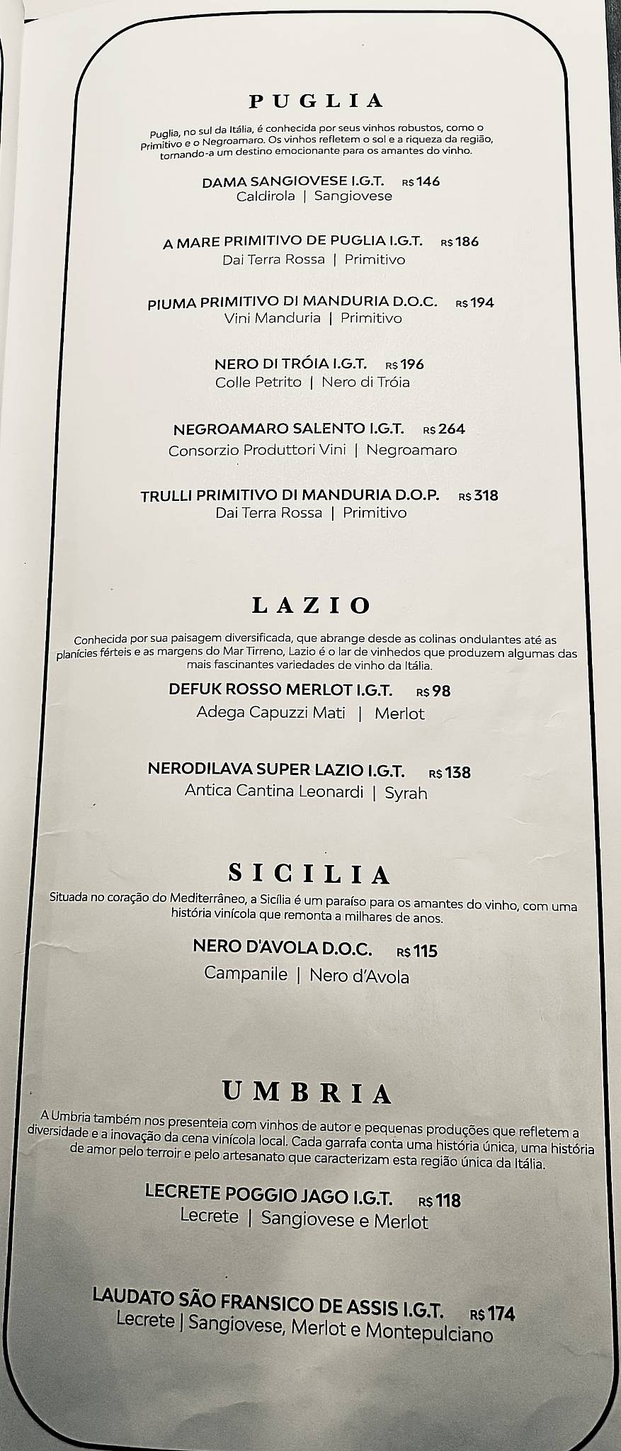 Tutti Cucina cardápio