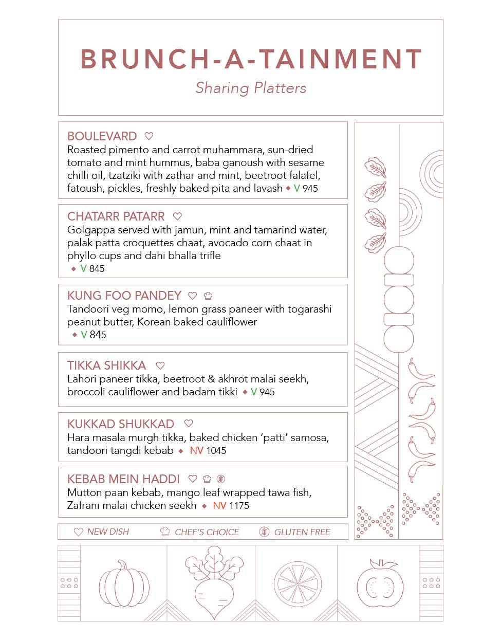 Under The Neem menu