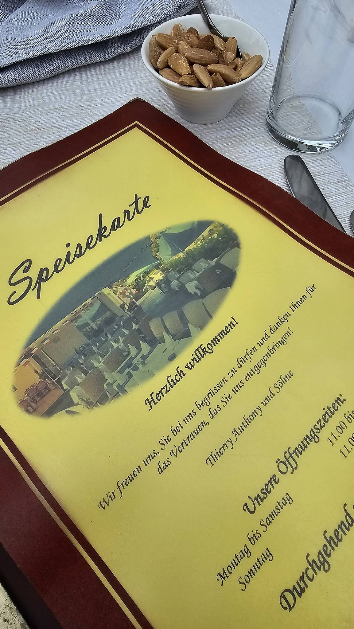 Menu di Restaurant Wacker 