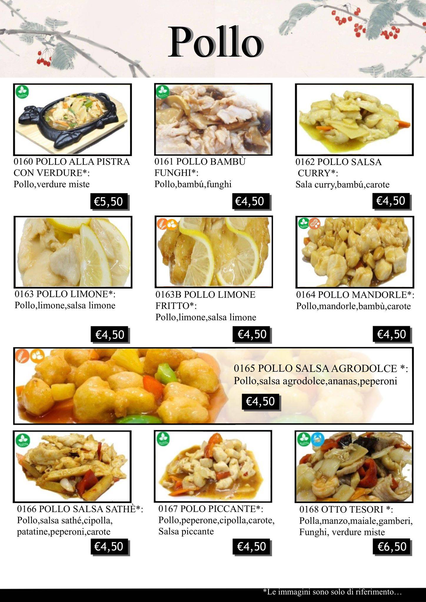 Menu di Yujo Ristorante Giapponese 