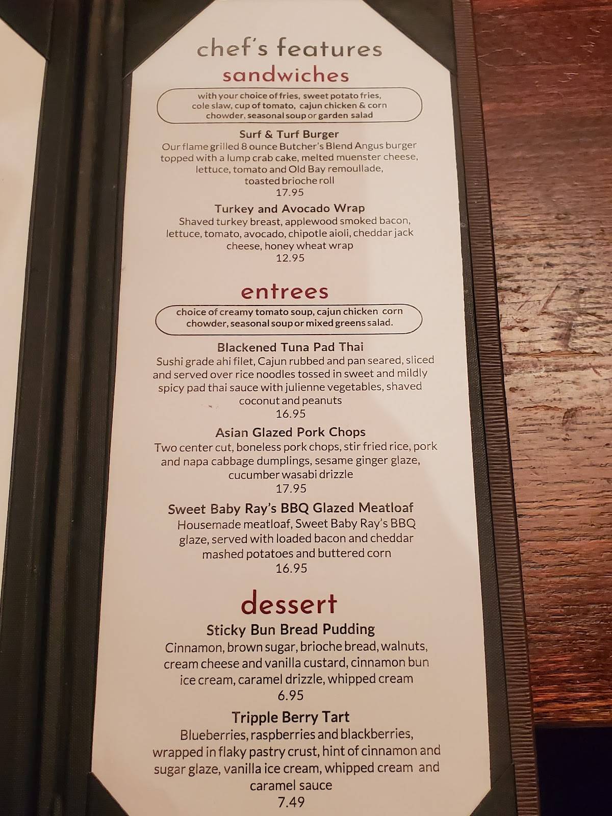 Menu at The Metropolitan, American Diner &amp; Bar, Montgomeryville
