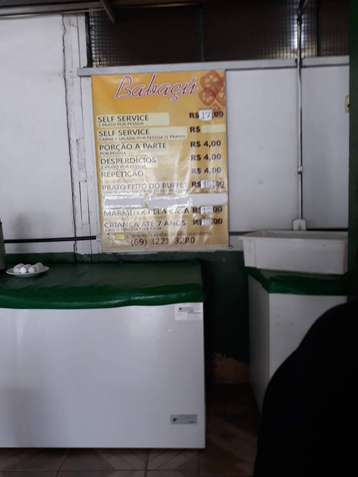 Restaurante Babaçu cardápio