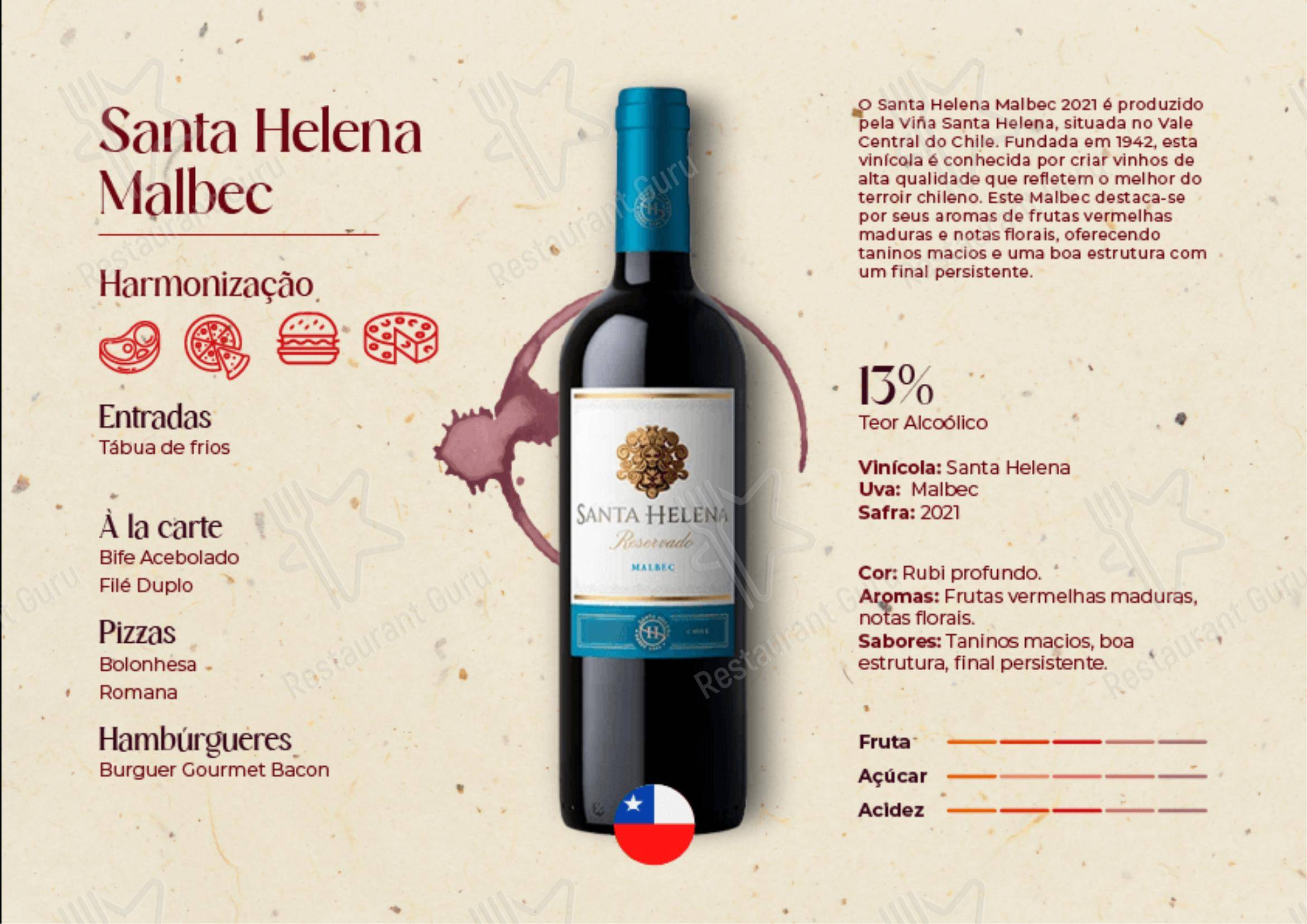 Menu para Restaurante e Pizzaria Amiga em Taió