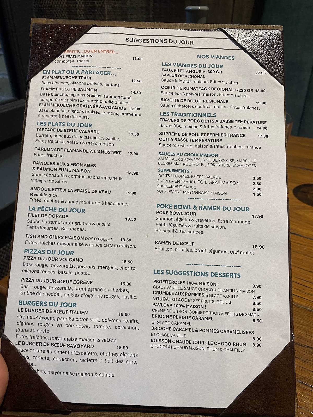 Menu de Ril's
