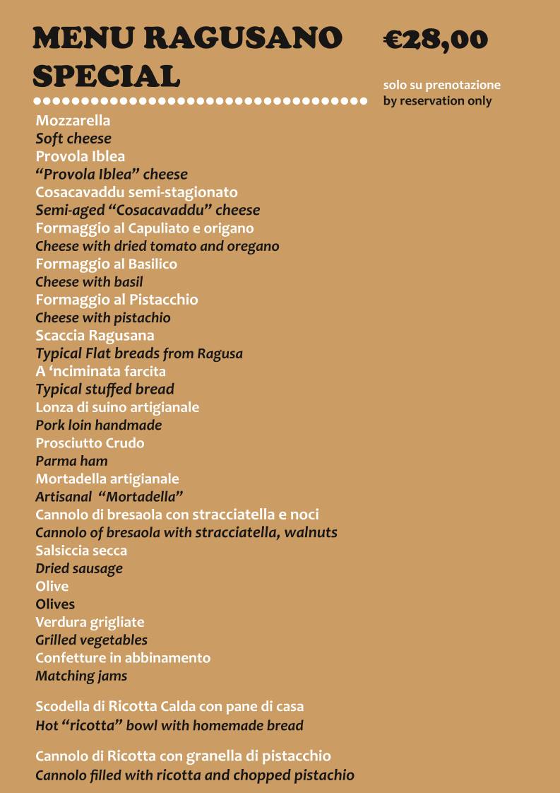 Menu di Risìu 