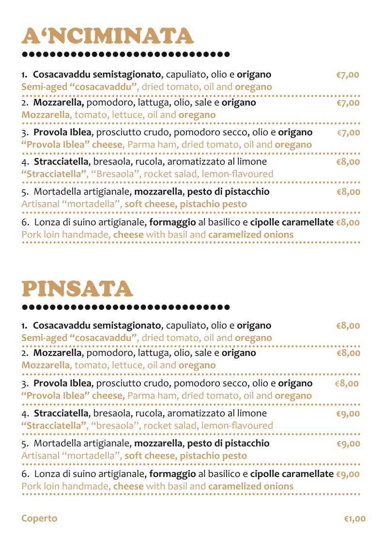 Menu di Risìu 