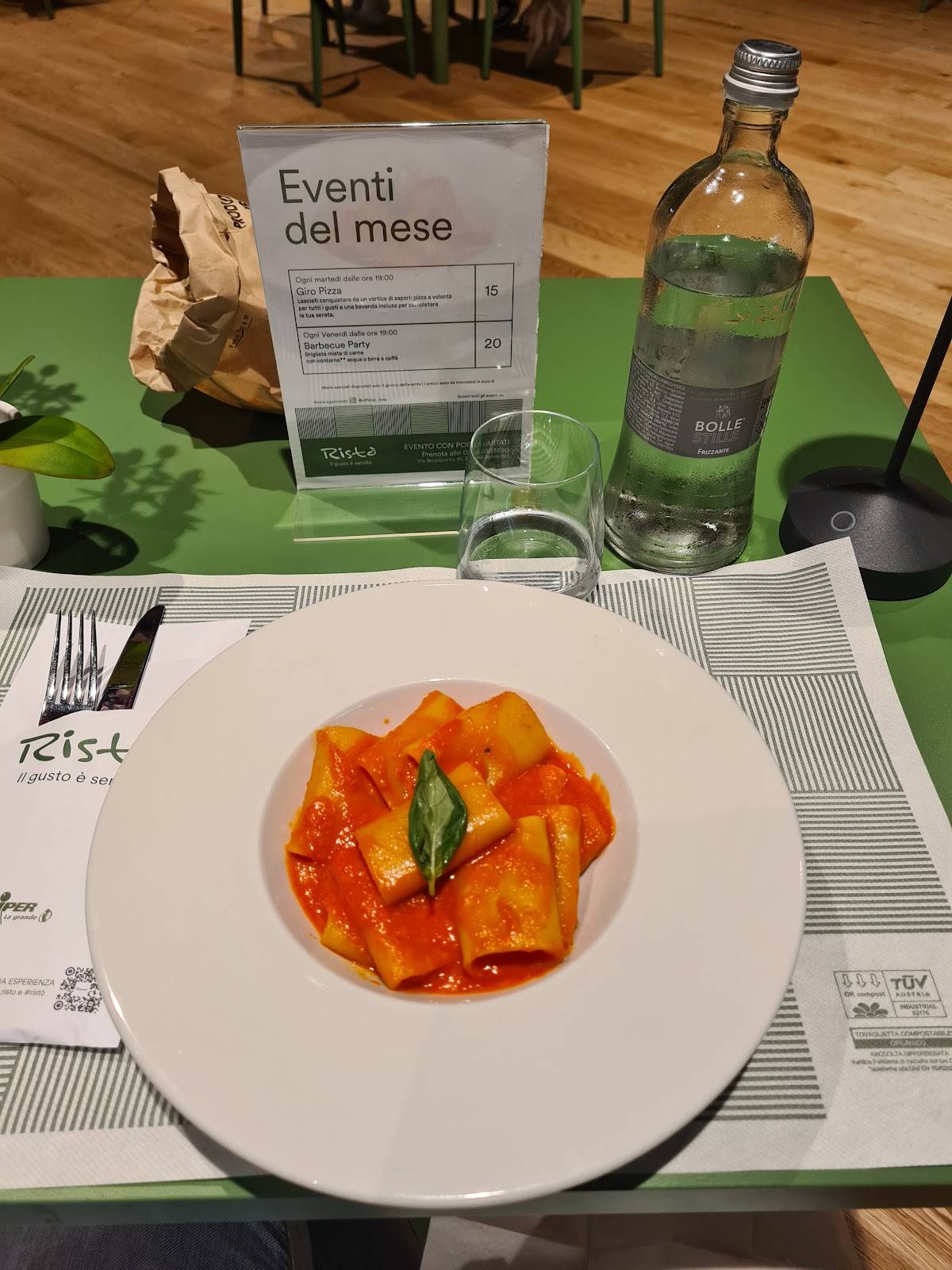 Menu di Ristò - Seriate 