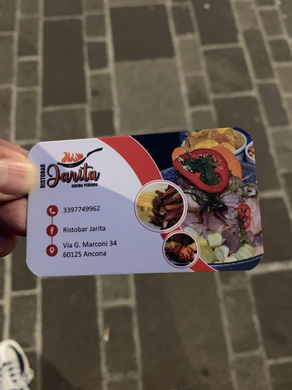 Menu di Ristobar Jarita - Cucina Peruana 