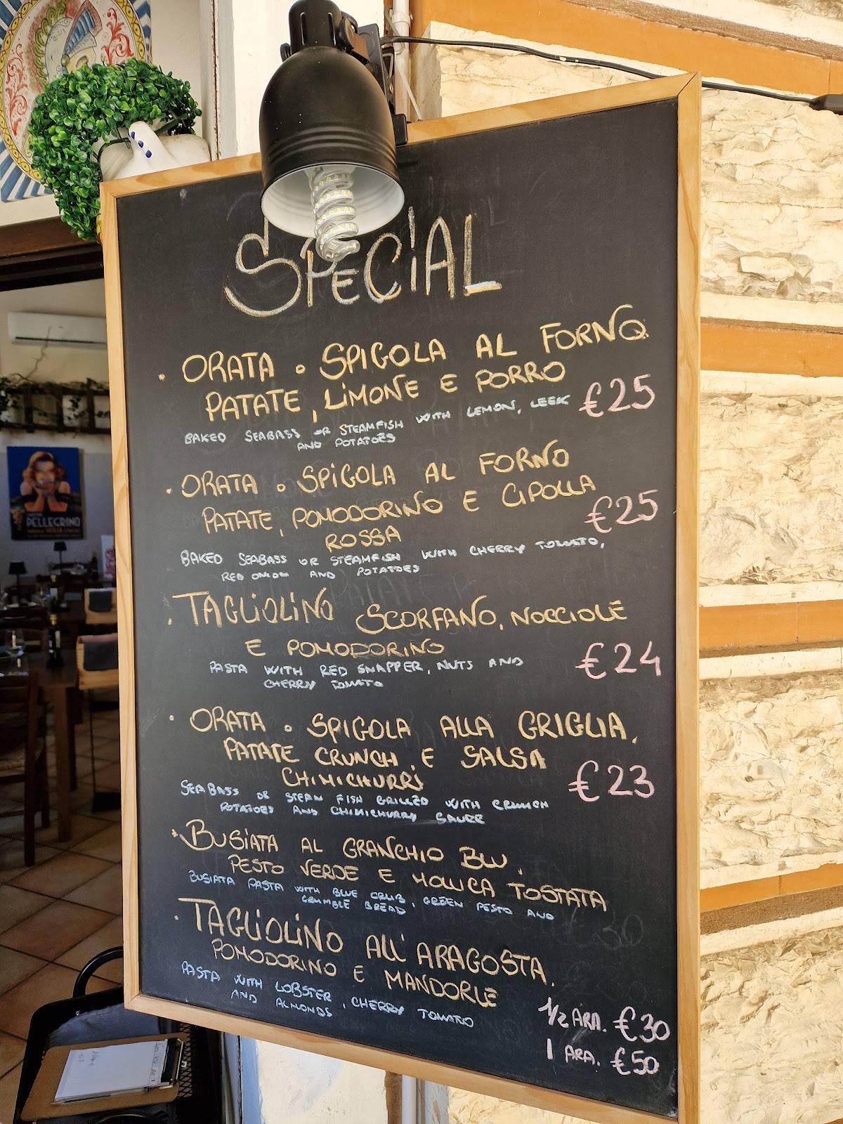 Menu di Ci Vulia
