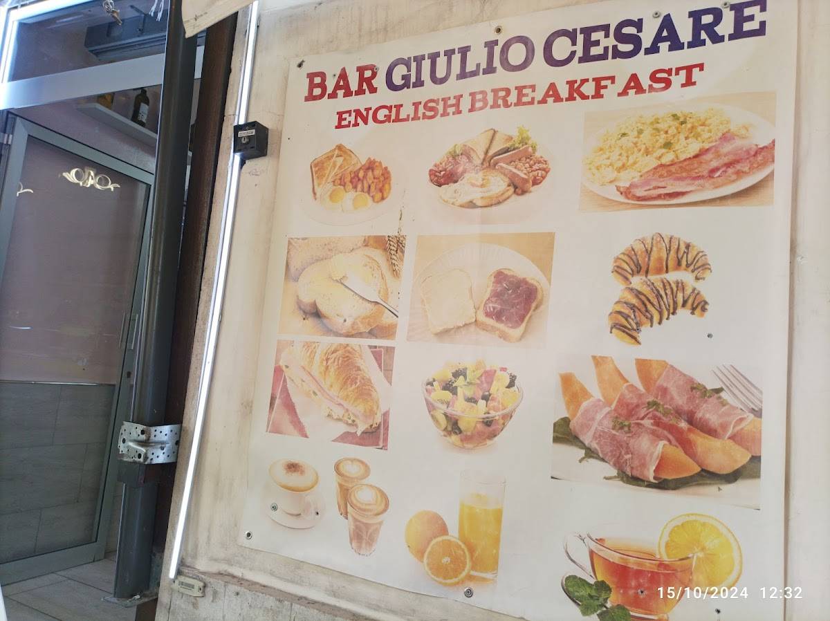 Menu di Ristorante Giulio Cesare 