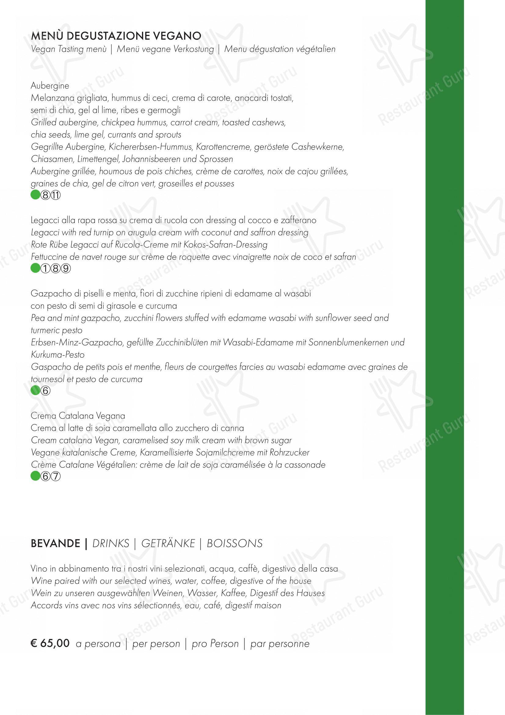 Menu di Ristorante I Poeti - 菜单