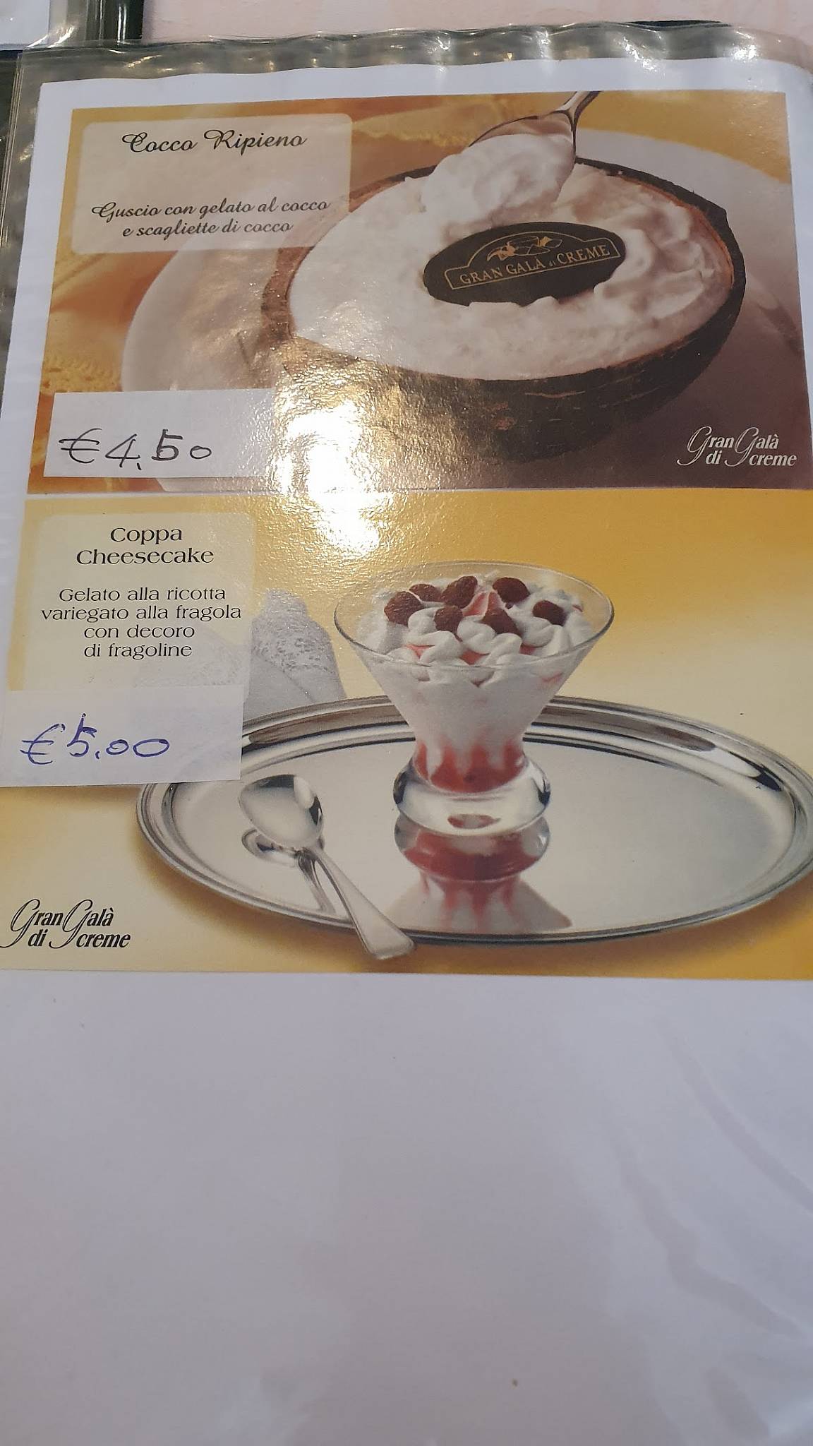 Menu di Ristorante Kuo-Ji 