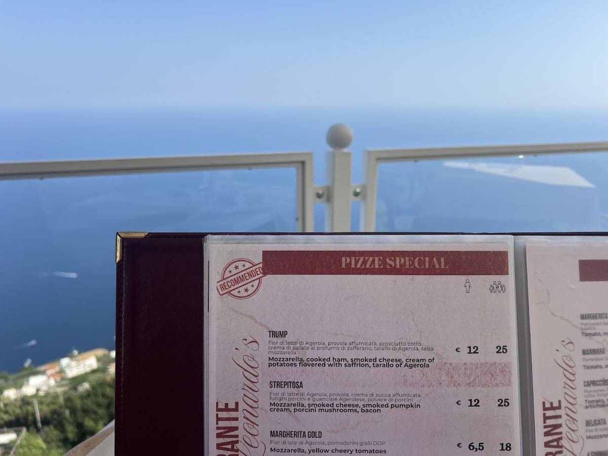 Menu di Ristorante Leonardo's 