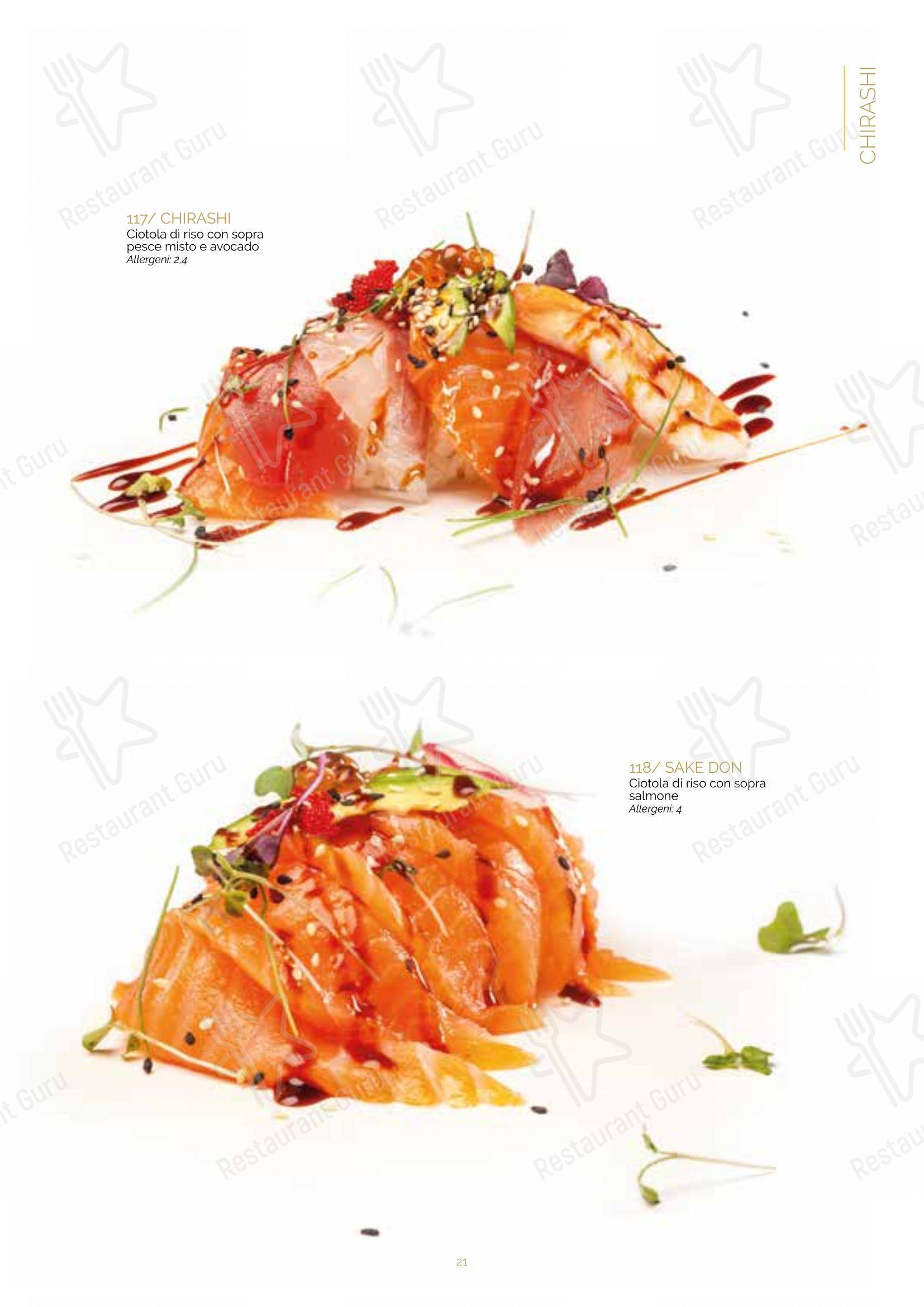 Menu di Ristorante Lin Tasting Emotion - 菜单