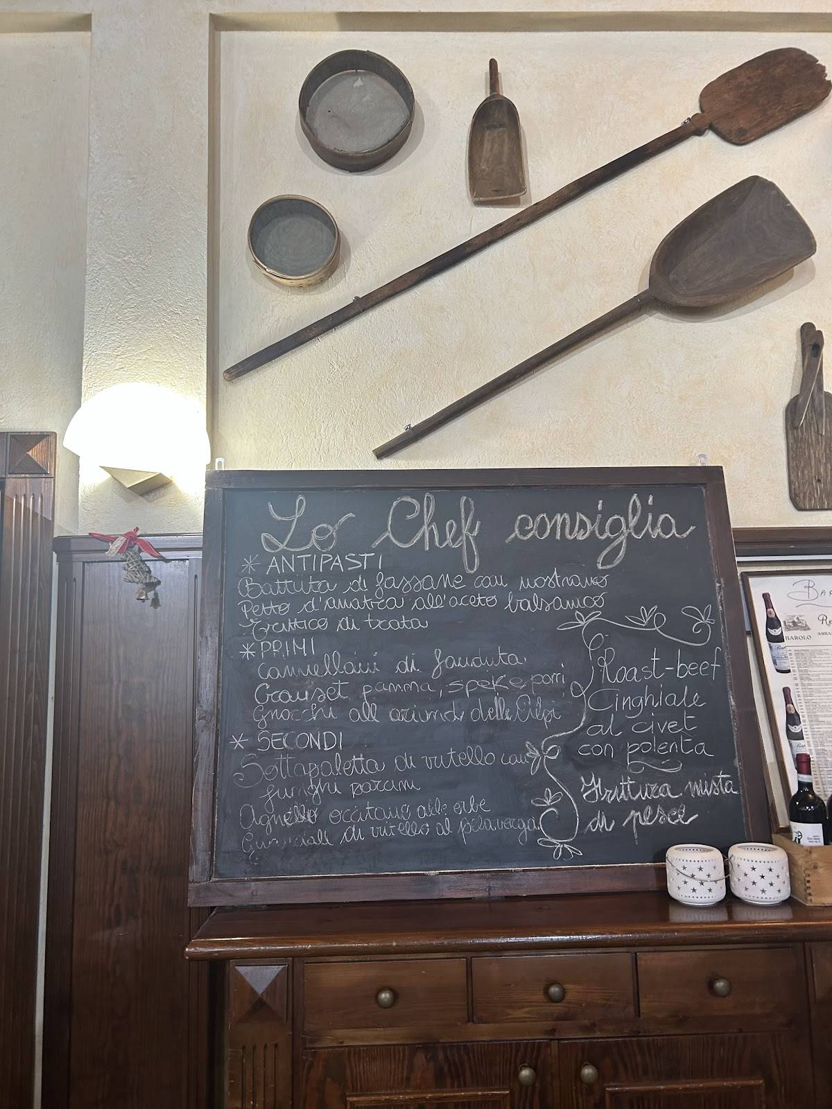 Menu di Ristorante Parco Real Park 