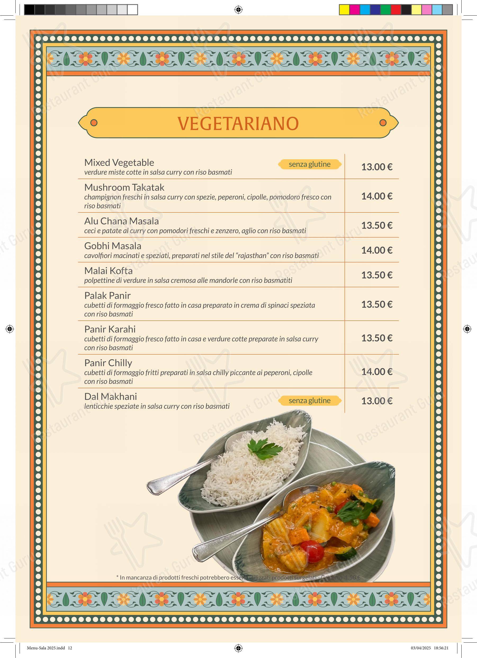 Menu di Ristorante Pizzeria al Convento - 菜单
