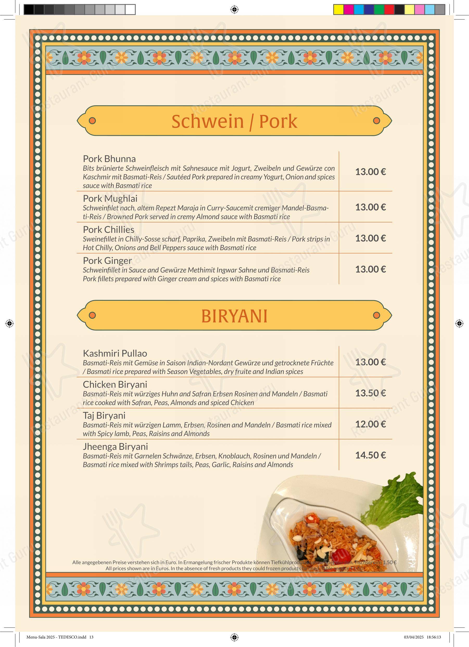 Menu di Ristorante Pizzeria al Convento - Детское