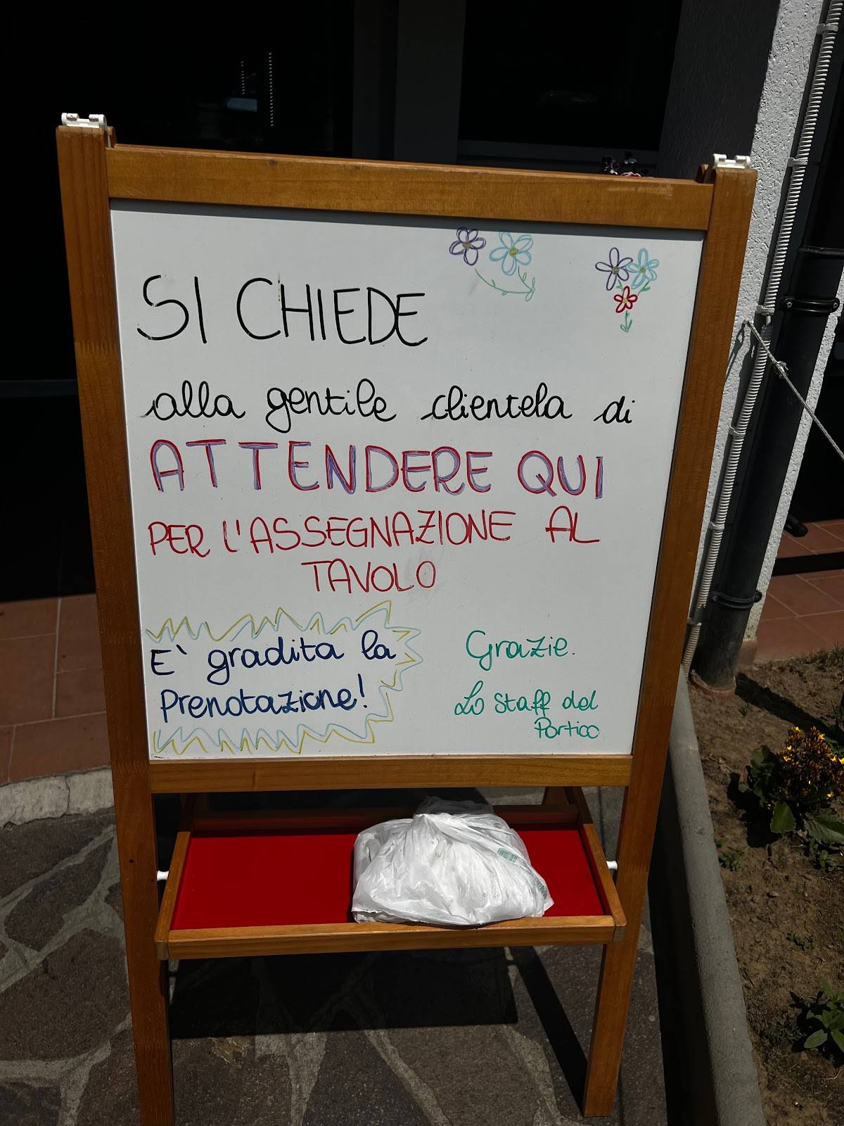 Menu di Ristorante Pizzeria Al Portico Rioveggio Monzuno 