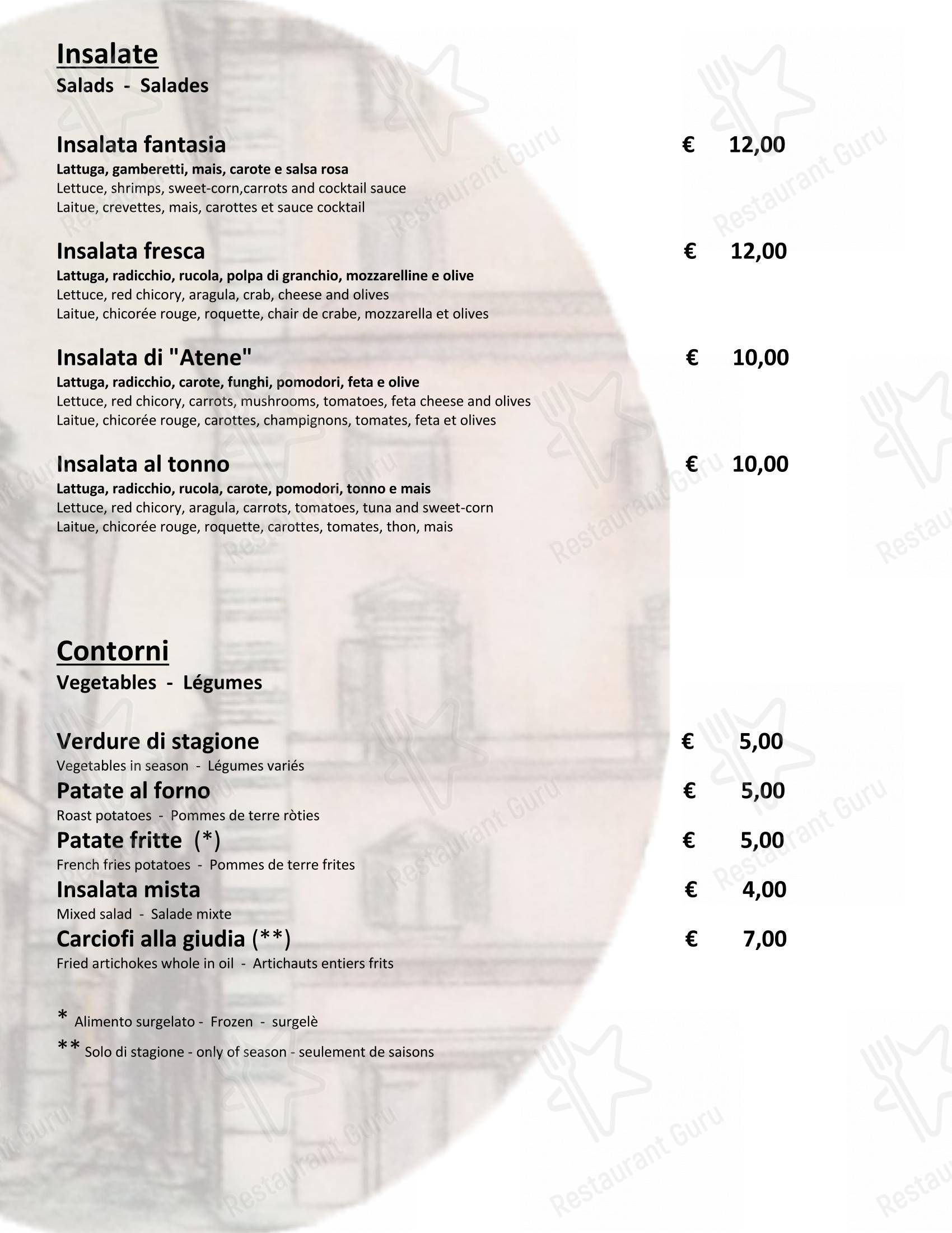 Menu per Ristorante Sant'Anna ristorante