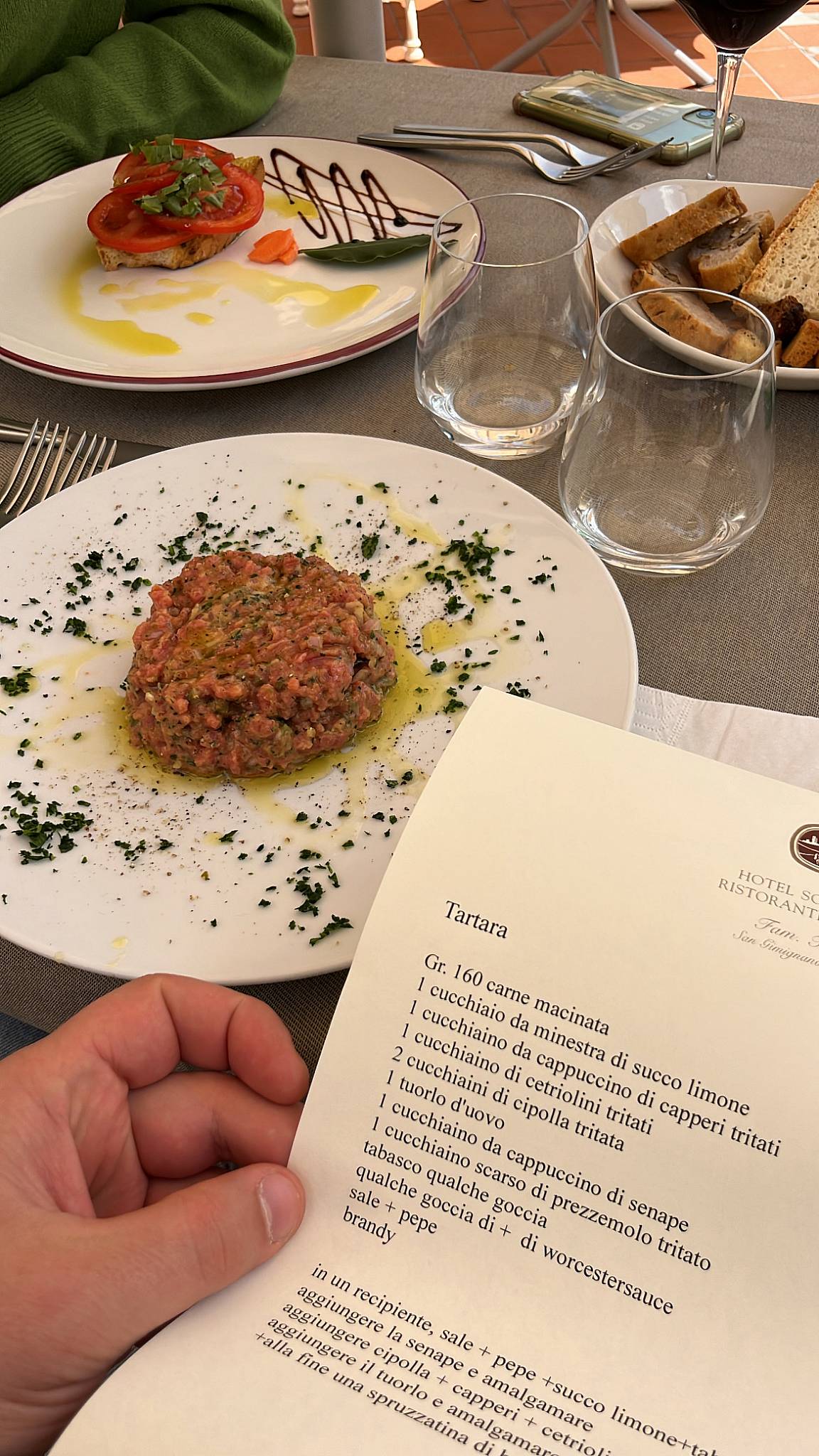 Menu di Ristorante da Pode 